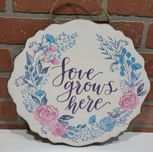 🇺🇦 COPY New Love grows here decor hanging wall decor